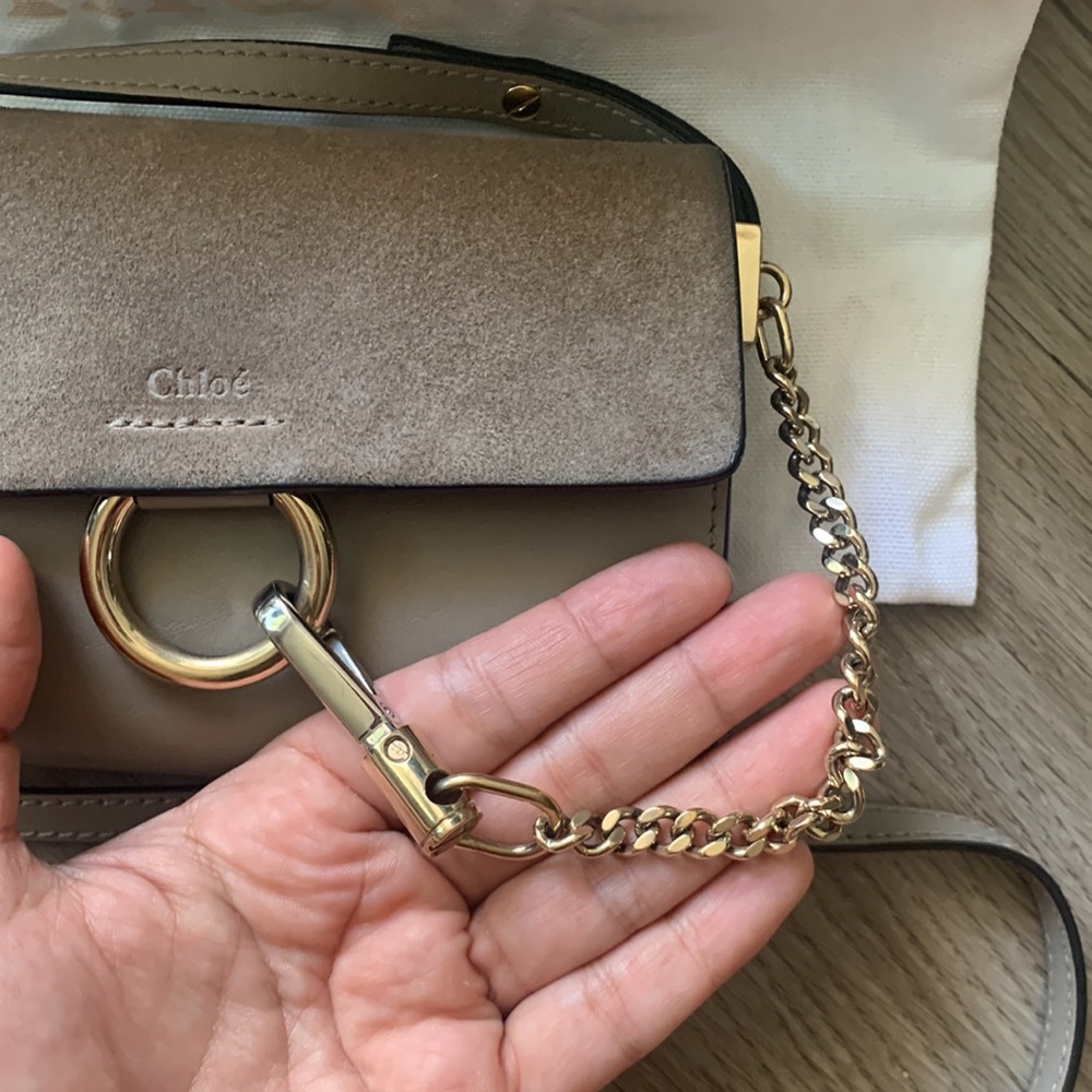 Gently used Chloe mini cross body with card slots